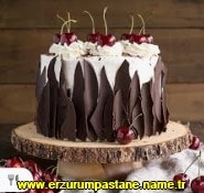 Erzurum Karaoban Sarveli Mahallesi ya pasta siparii gnder